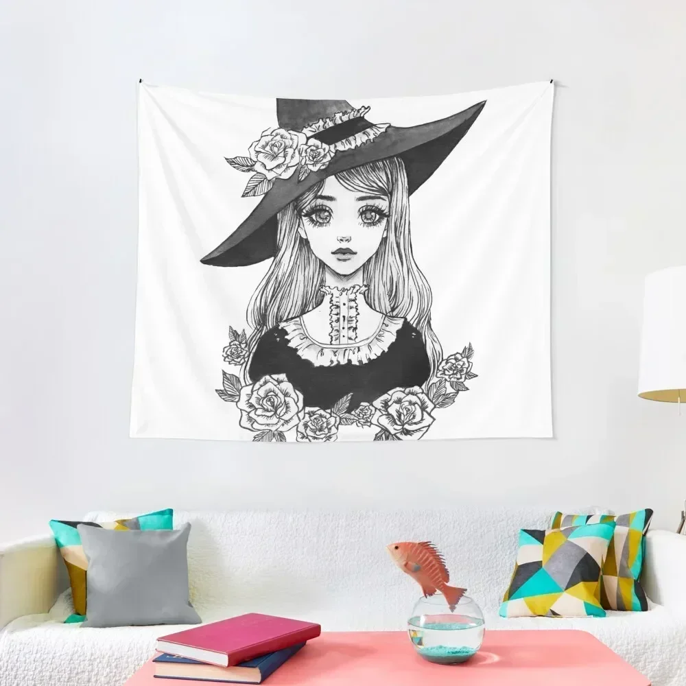 

Lolita Witch Tapestry Outdoor Decoration For Bedroom Home Decorators Tapete For The Wall Tapestry