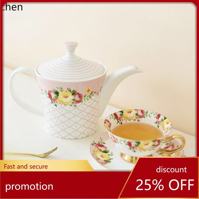 

Zml tea bone china cup and saucer coffee cup flower tea cupfor home tea set ceramic suit