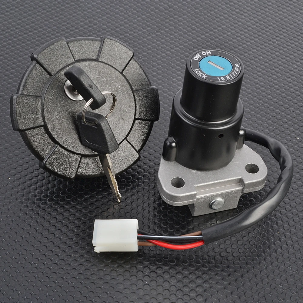 For Yamaha XT350 XT250T XT250LC XT250L XT250 Ignition Key Switch Fuel Cap 5R2-82501-01 34Y-82501-00 5R2-82026-00 48Y-24602-00