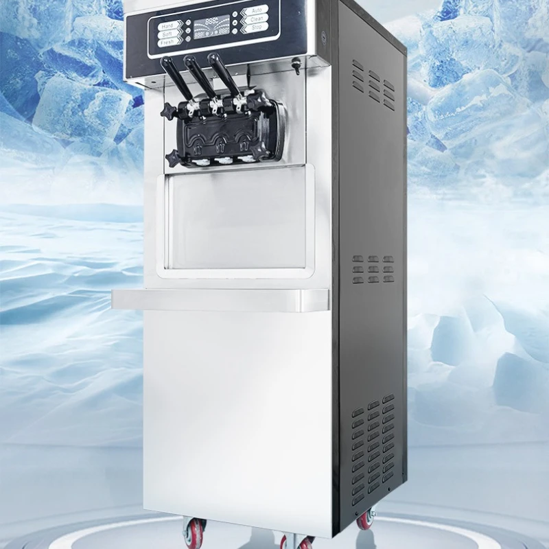 

Large Ice Cream Maker Continuous Operation Possible Reliable Ice Cream Maker Service Restaurant Furniture Heladera XY60ICM