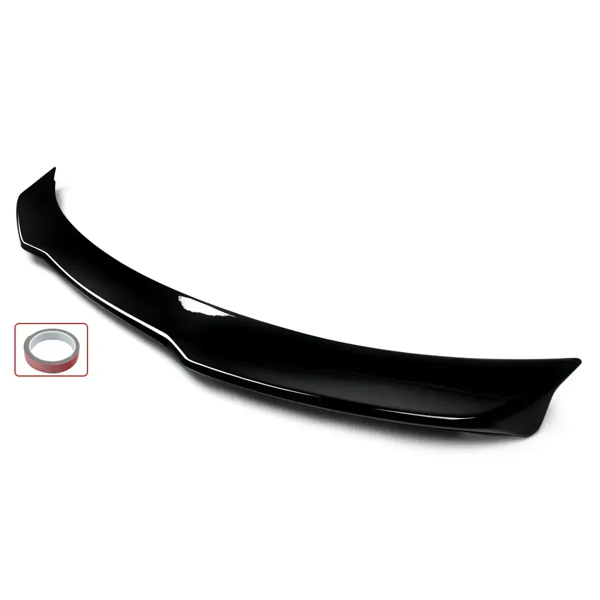 For Ford Mustang Coupe 2015-2022 GT H-Style Rear Trunk Spoiler Wing Gloss Black