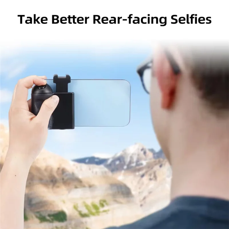 Empuñadura de función completa para teléfono, refuerzo de Selfie, soporte estabilizador de fotos Bluetooth con liberación de obturador