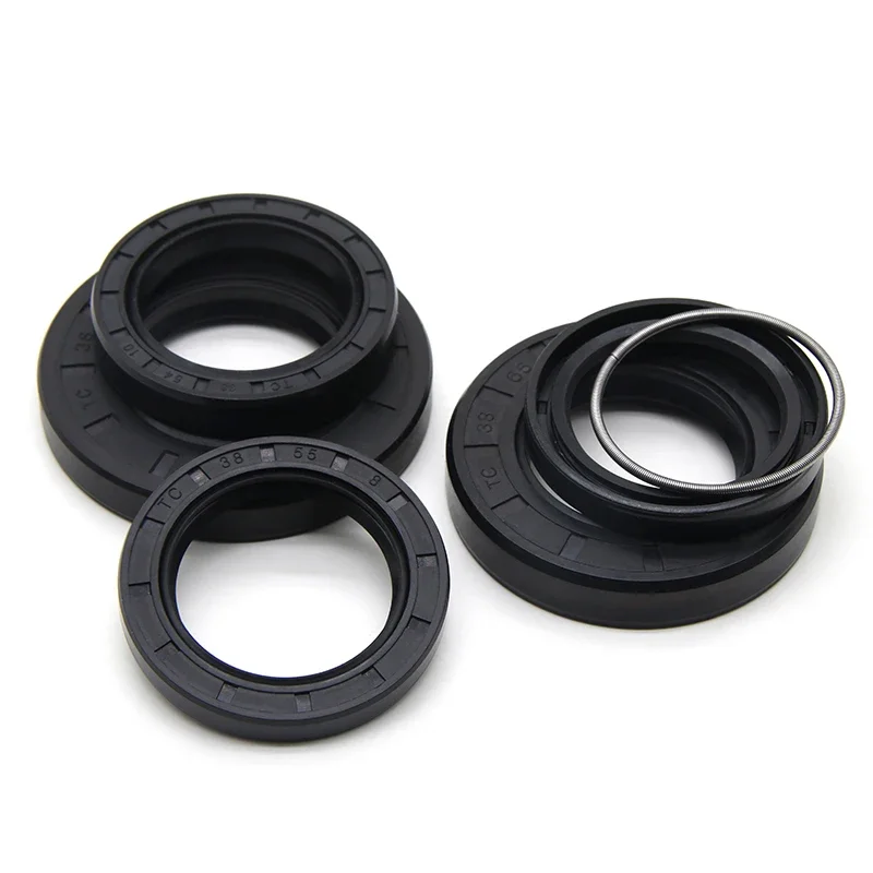 ID 38 มม.NBR ซีลน้ํามัน TC-38 * 48/50/52/54/55/56/58/60/62/65/70/72/75*7/8/10/12 มม.ยางไนไตรล์เพลา Double Lip ซีลน้ํามันปะเก็น