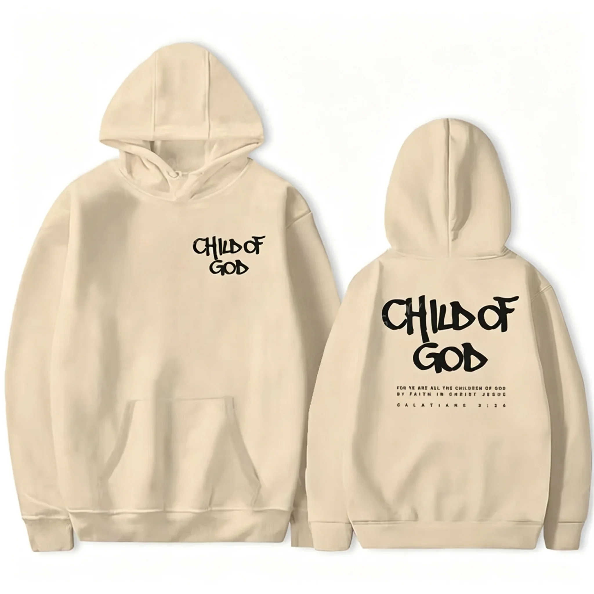 2026 I Am A God Child Kapuzenpullover mit Buchstabendruck, christliche Gott-Sweatshirts, Kapuzenpullover, Gebet zum Herrn, Sweatshirt, Damenbekleidung – Detail 19