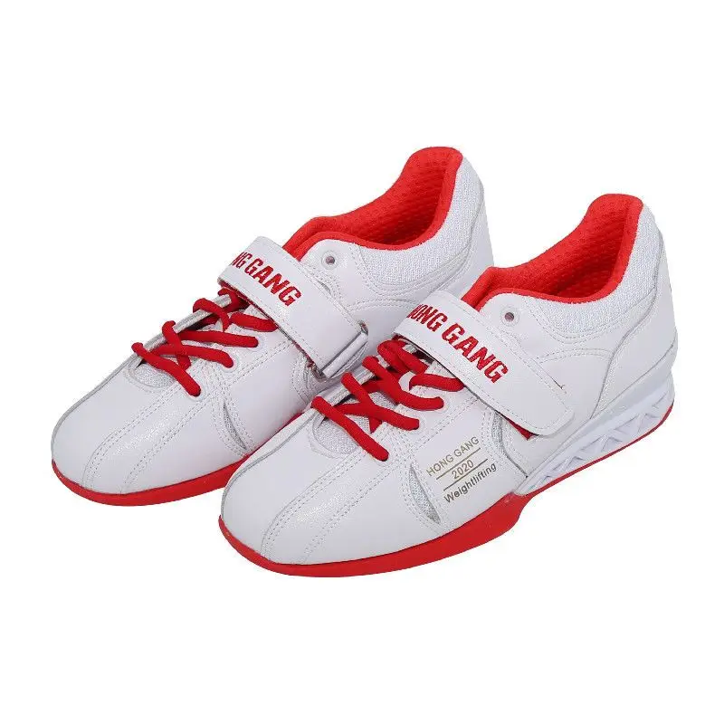 Professional Weight Lifting Shoes for Men Breathable Squat Hard Pull Shoes Men Anti-Slip Sports ShoesMan Wearable Training Shoe