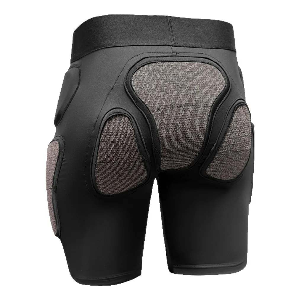 Unisex Ski Snowboarding Protective Gear Set Crash Pants Hip Knee Pads Lightweight Polyester Spandex Base Layer for Winter Sports
