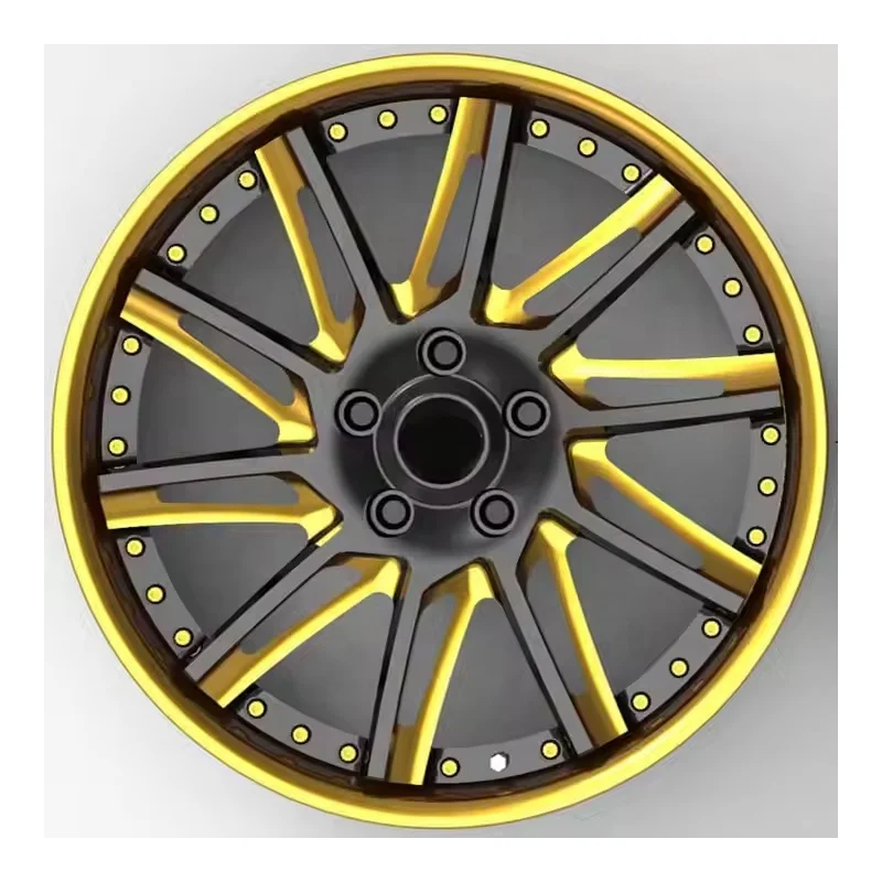 

High Quality 2 Piece 24 Inch Rims 5 Holes Custom Forged Wheels for Chevrolet Ssr McRib XL Coppachi Camaro