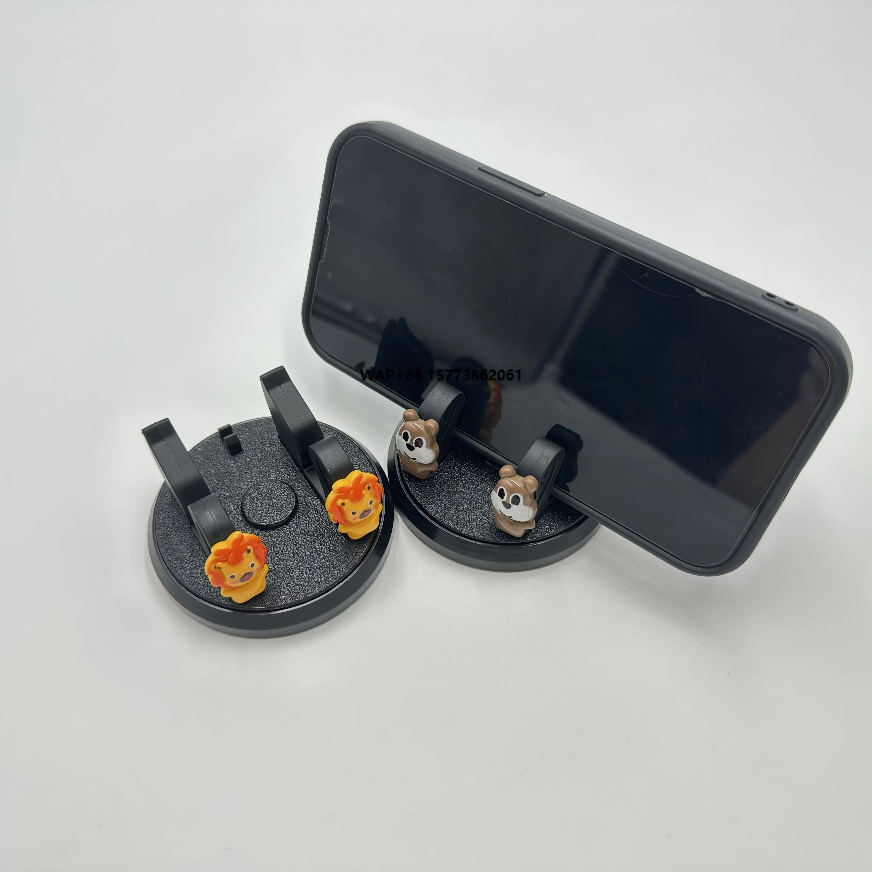 

Lovely Swan phone holder with decorative car dashboard accessories, adjustable arms inside for perfect viewing angles