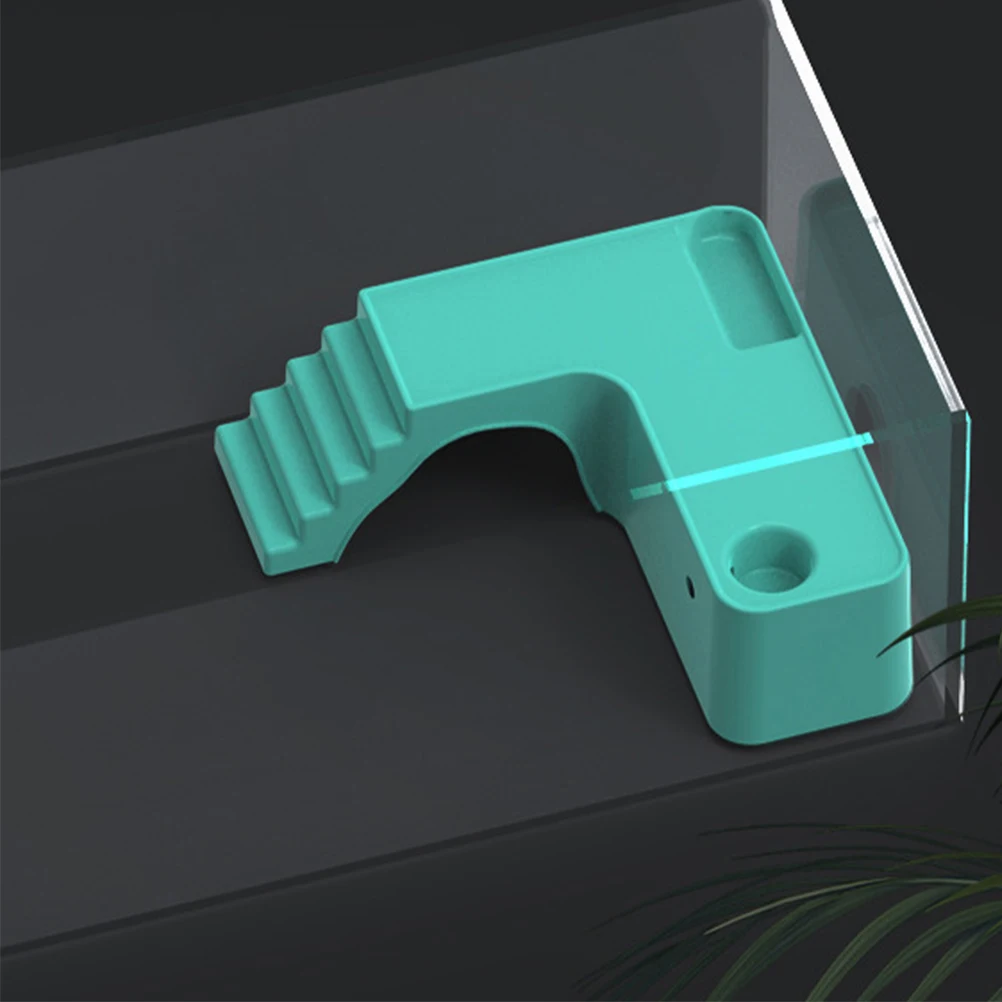 

Spacious Pet Sunbathing Platform Integrated Reptile Hideout Abs Terrarium Decor Hamster Cage Turtle Accessories Realistic Play
