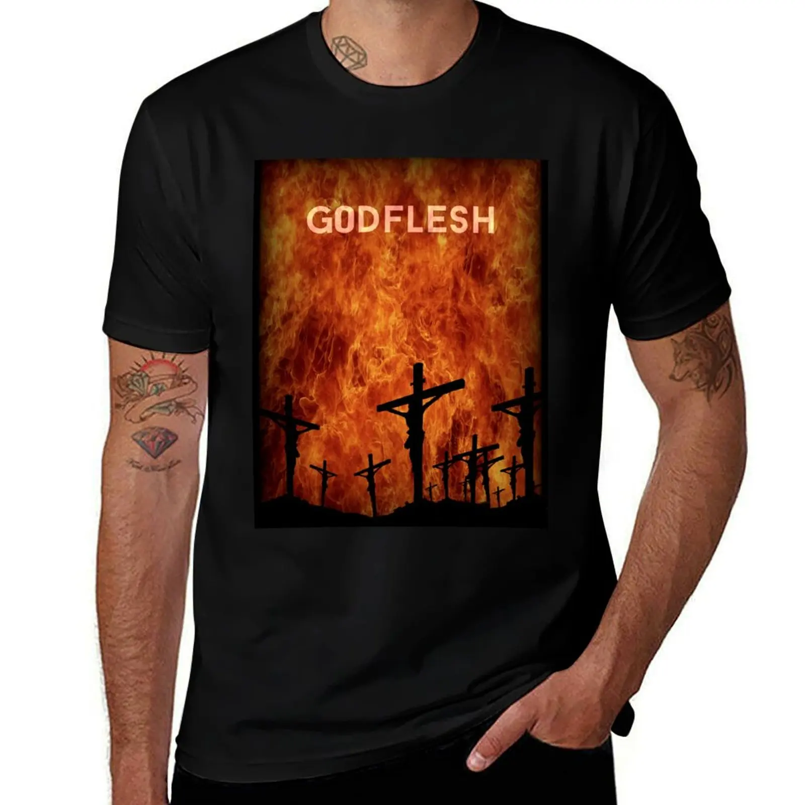 

Godflesh - Streetcleaner. T-Shirt man t shirts for men casual anime tshirt t shirt man casual T-shirt