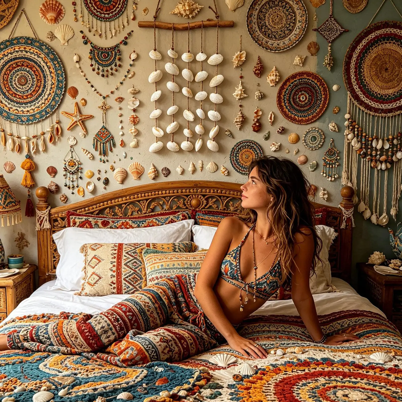 Decorazione da parete con conc - Boho Wind Chimes recensione e prezzo