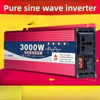 Household Car Pure Sine Wave Inverter DC12V-60V To AC220V 1600W 2200W 3000W High Power Buzzer Reminder Device