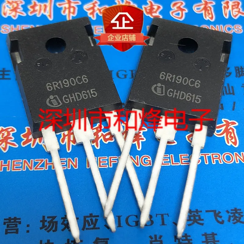 5PCS-10PCS 6R190C6 IPW60R190C6 TO-247 650V 20A NEW AND ORIGINAL ON STOCK