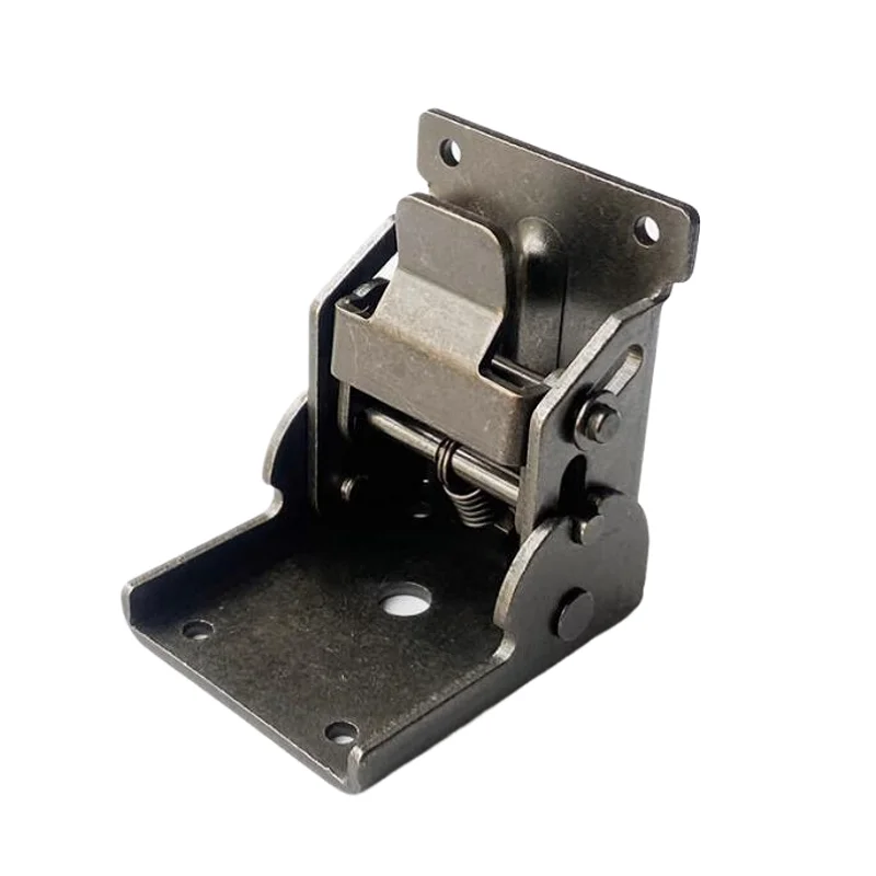 

2pcs Table chair folding steel welded coffee furniture hardware 90 degree folding self-locking hinge buckle