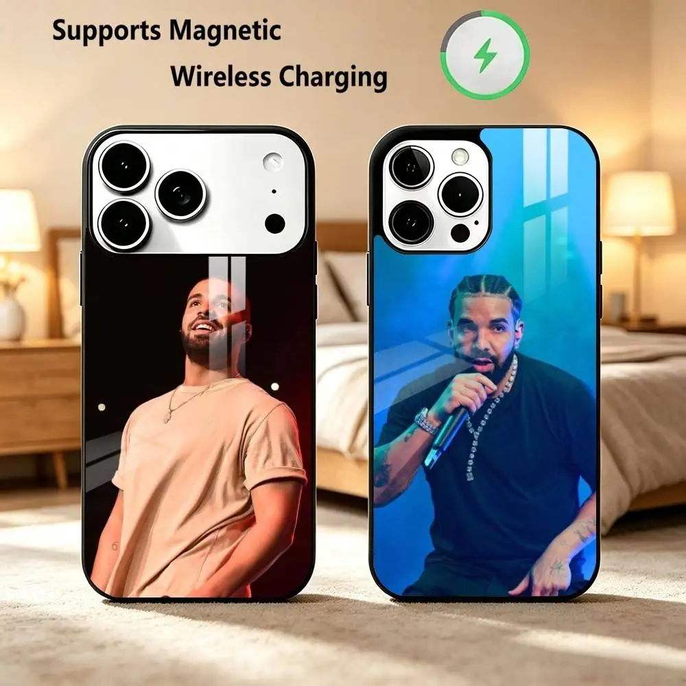 Drake D-Drizzy Rap  Phone Case For iPhone18 17,16,15,14,13,12,11 Plus,Pro Compatible with magnetic wireless charging Gift