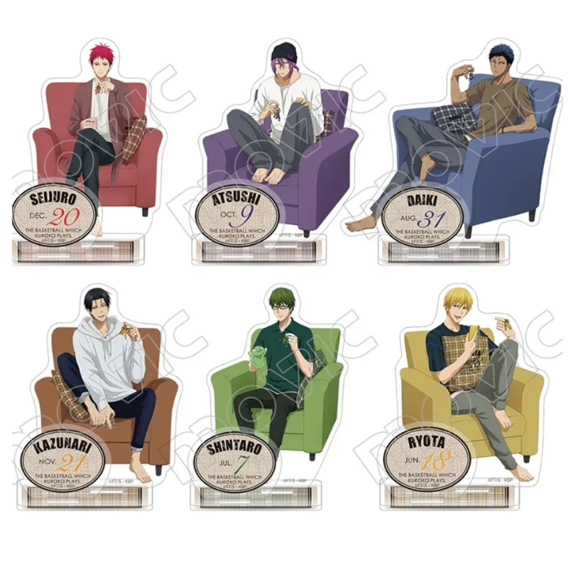 Anime Seijuro Akashi Atsushi Murasakibara Shintaro Midorima Acrylic Stand Doll Kazunari Figure Model Plate Cosplay Toy for Gift