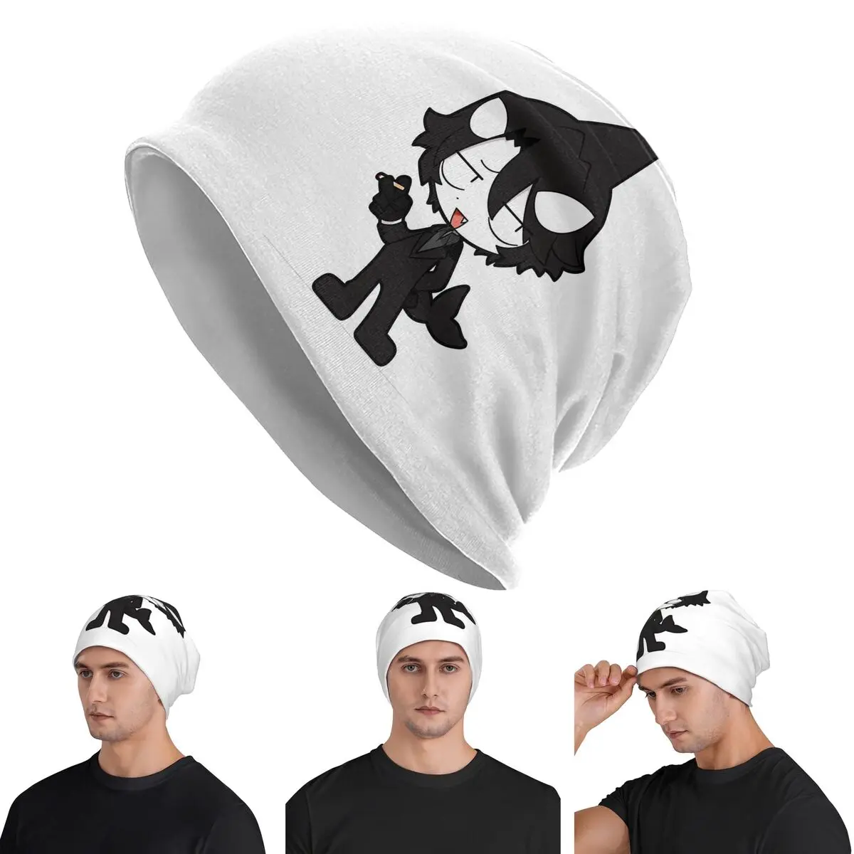 Idate теплая вязаная шапка в стиле хип-хоп, шапка с капюшоном, осенне-зимние уличные шапки, шапки для взрослых унисекс