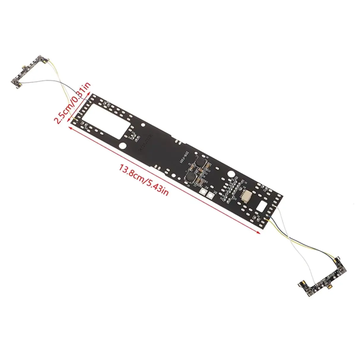 SWXF For HO 1/87 Scale IC Model Train Electric Circuit Board with Light and Sound Adapter for Locomotive Train Parts F001