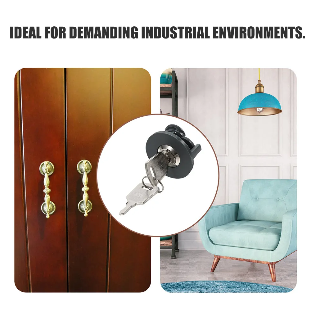 Anti-touch Plug Lock Plastic Shell Cabinet with Keys Industrial Safety Protector Socket Protection Security