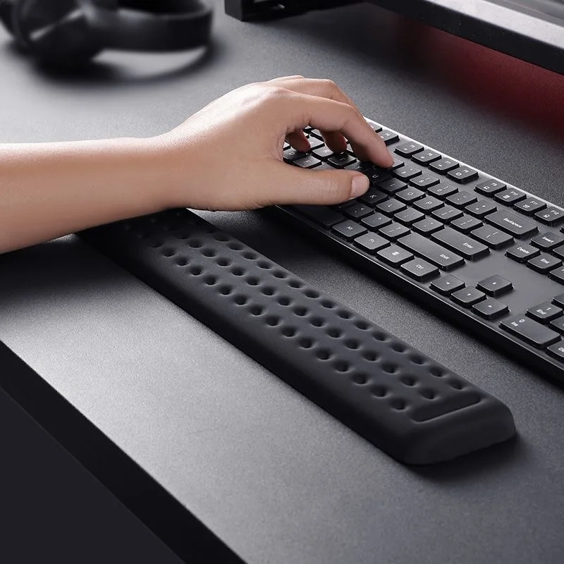 Silicone wrist guard, mouse pad, memory cotton keyboard, hand support, universal male mouse pad, soft and simple e-sports