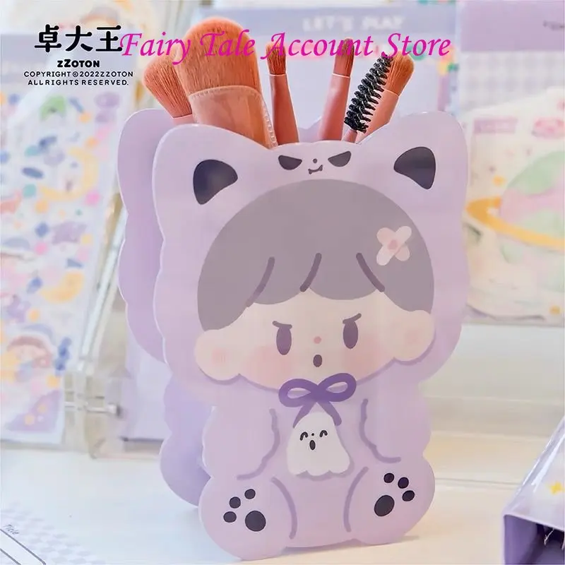 

Zhuo Dawang Bad Cat Pink Rabbit Acrylic Pen Holder Storage Box Student Office Desktop Decoration