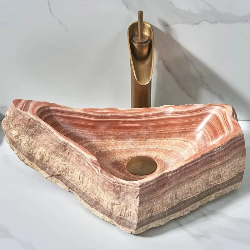 

natural stone agate bathroom sink unique shape sink natural shape tabletop sink