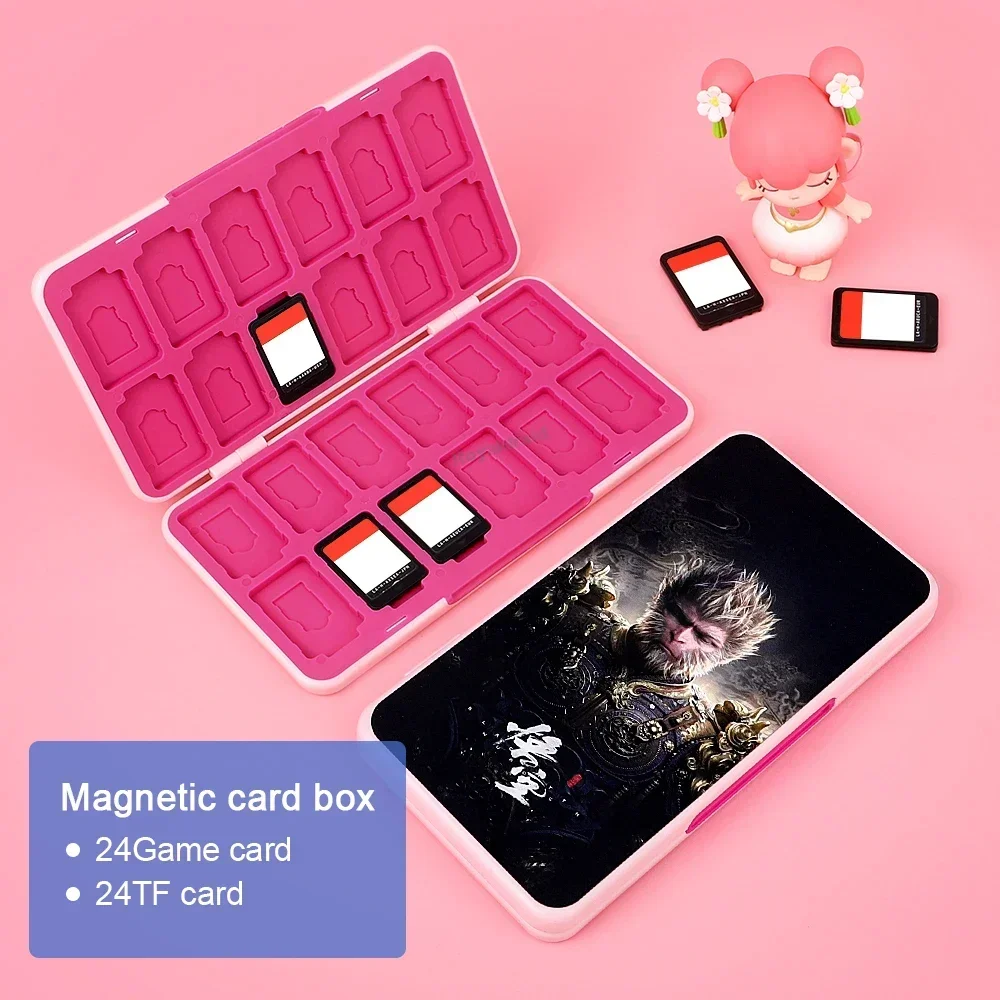 NEW 24in1 Game Card Case Holder Hard Shell Protective Game Card Storage Box For Switch/Lite/Oled Gaming Accessories - view 4