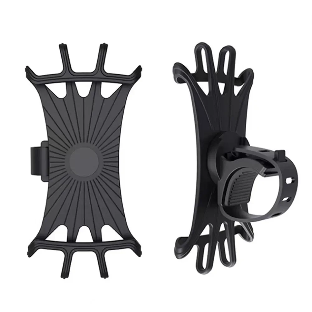

360 Rotatable Bicycle Phone Holder Motorcycle Stand Bracket Silicone GPS