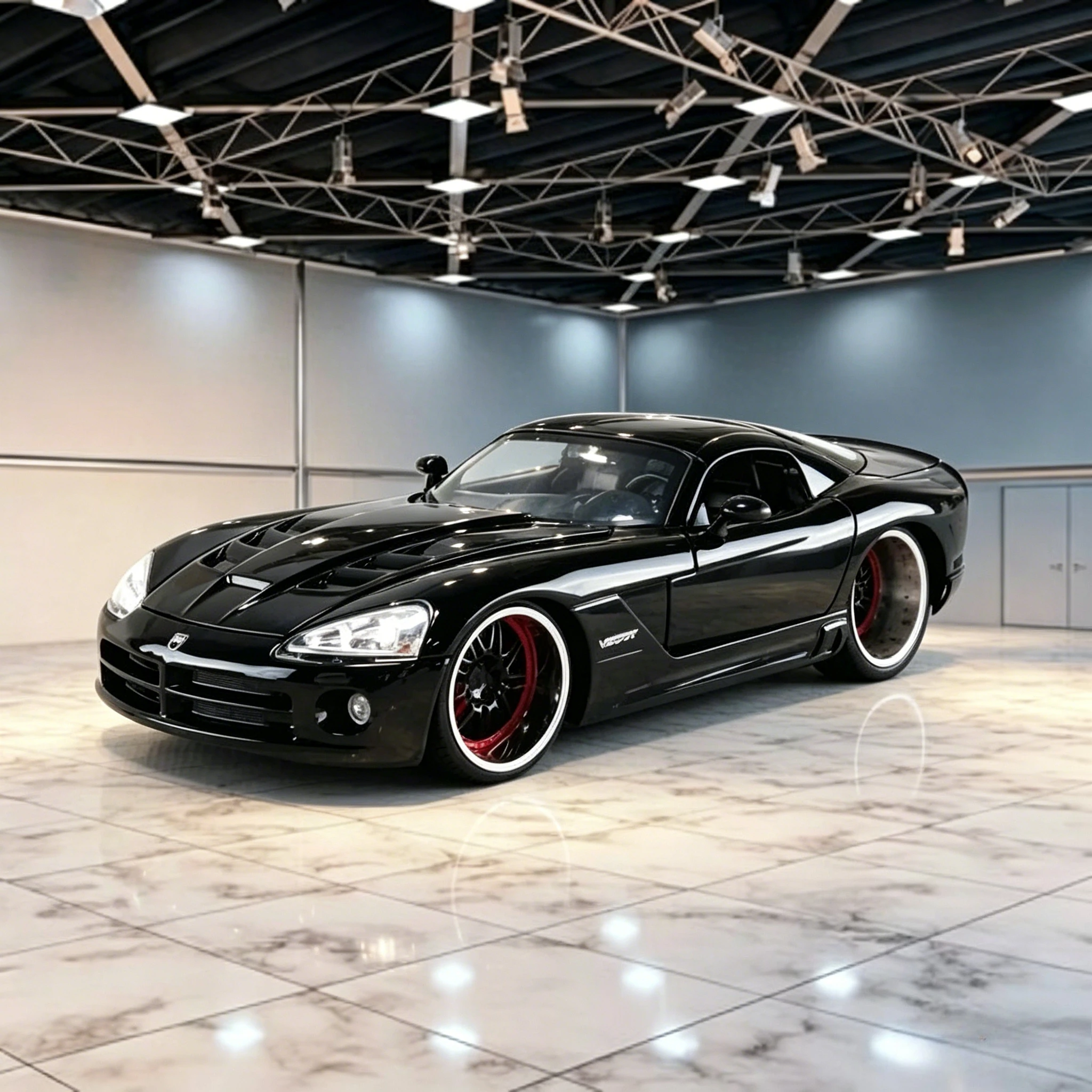 

Jada Fast & Furious 1:24 Viper SRT 10 Sports Car High Simulation Alloy Static Car Model Collection Gift Ornament