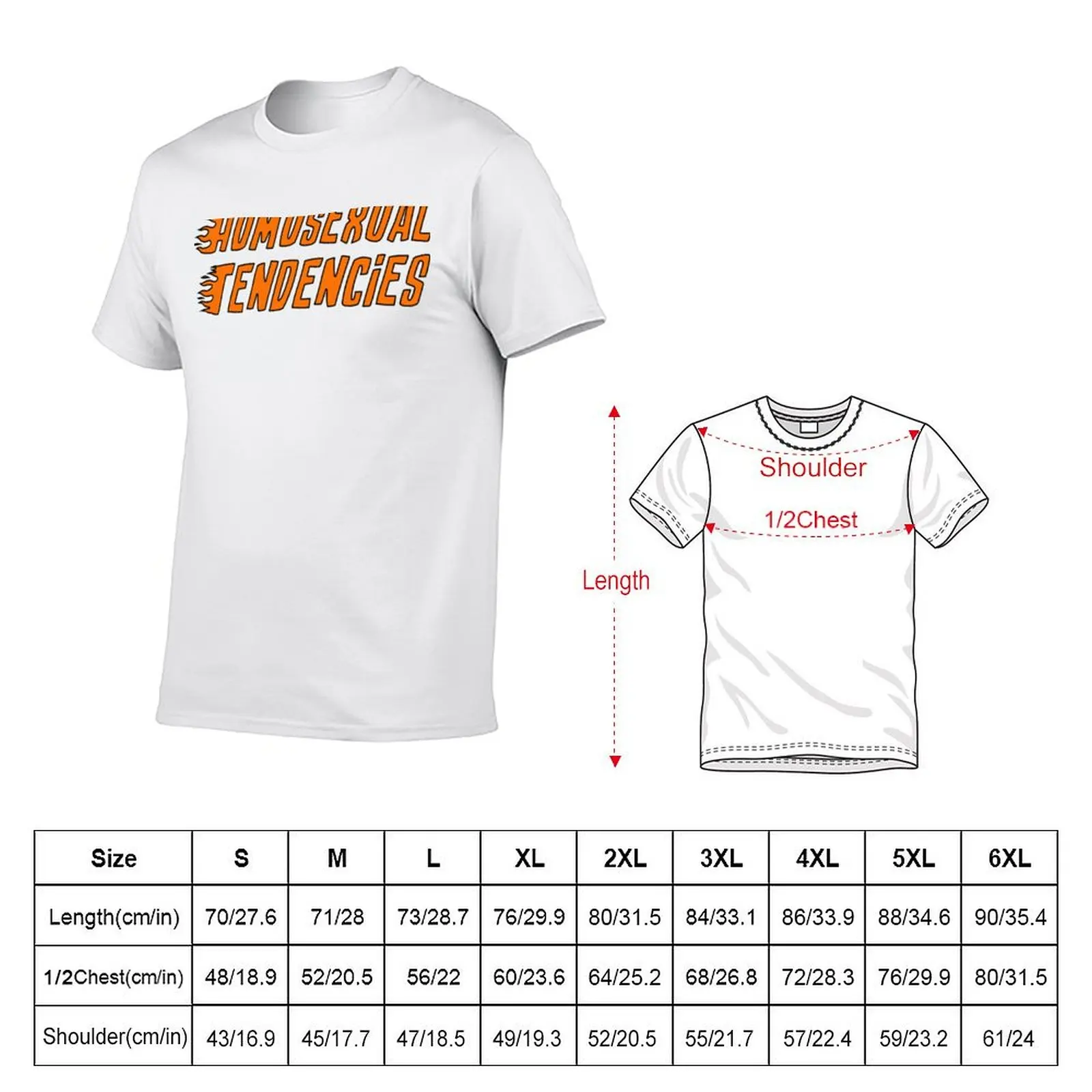 Homosexual Tendencies T-Shirt shirts graphic man clothes t shirts for men