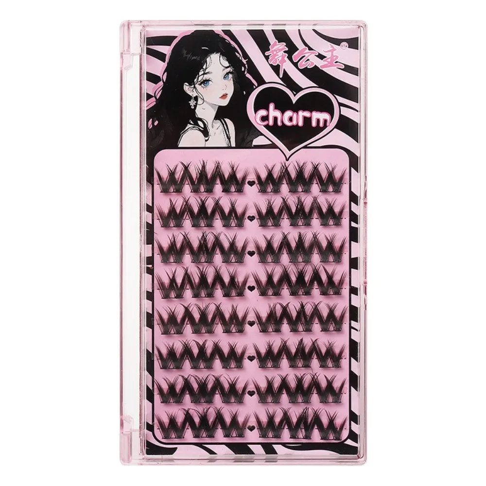 Nuove ciglia finte senza colla Ciglia finte individuali naturali segmentate Ciglia anime riutilizzabili fai-da-te