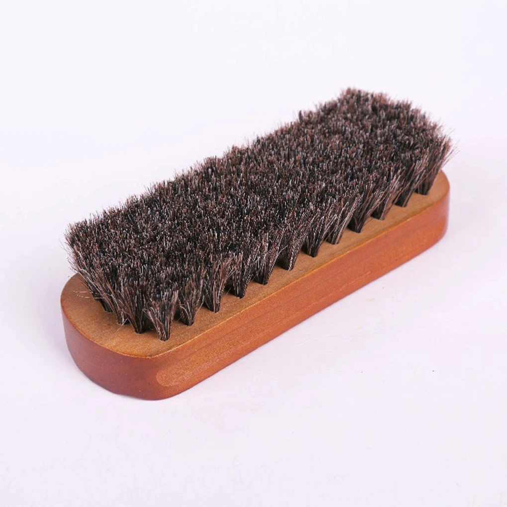 Clothes Shoe Brush Handheld Polish Leather Soft Cleaning Brushes Handbag