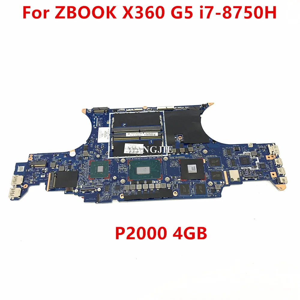 Für HP ZBOOK X360 G5 Laptop Motherboard L49204-601 i7-8750H P2000 4GB GPU DA0XW1MBAI1 100% Funktioniert