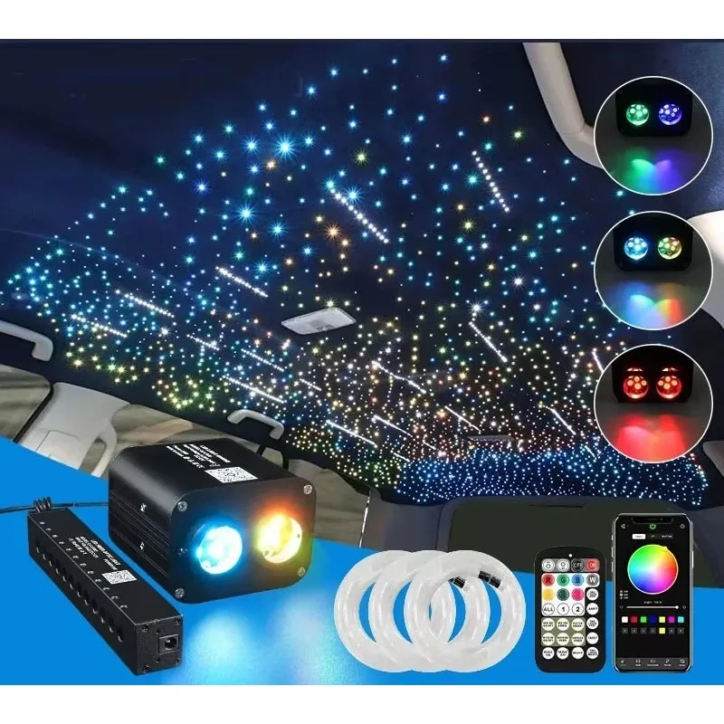 20W 1100 Computer Dual Port RGB Light Emitting Diode Starstar General Motors Starlight Remote Control