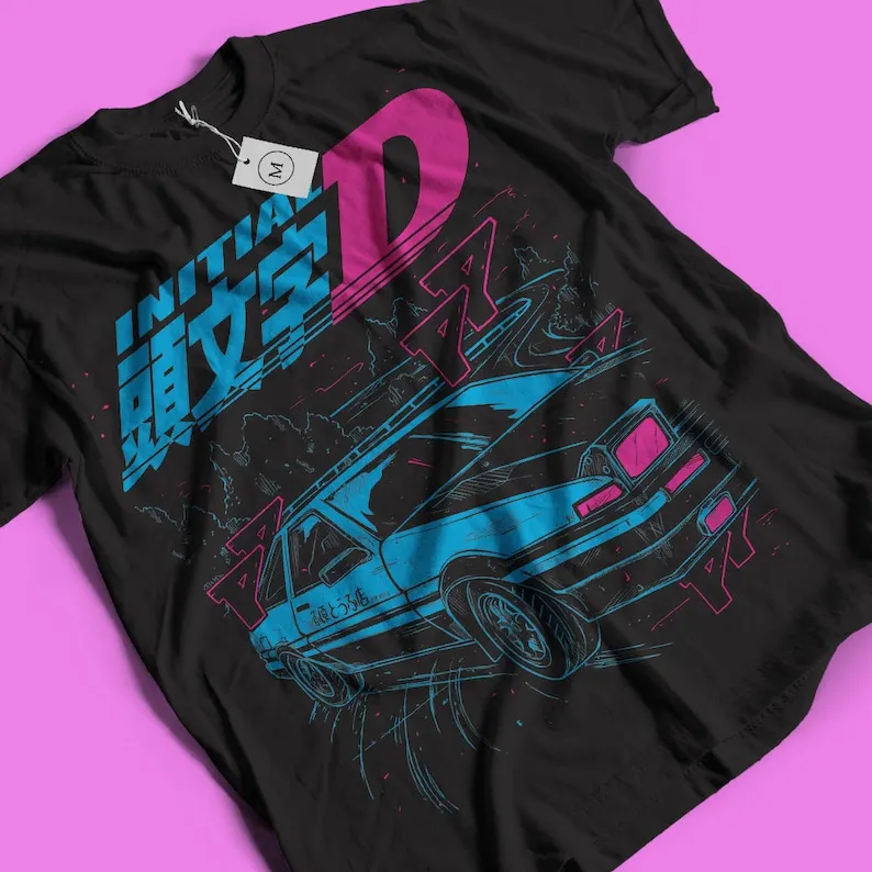 

INITIAL D - Unisex TSHIRT, anime tee shirt