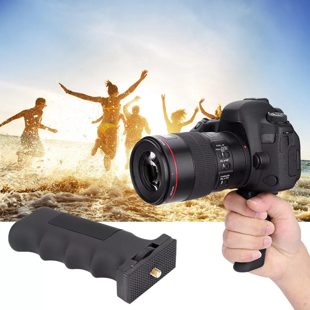 Wide Platform Pistol Grip Camera Handle with 1/4