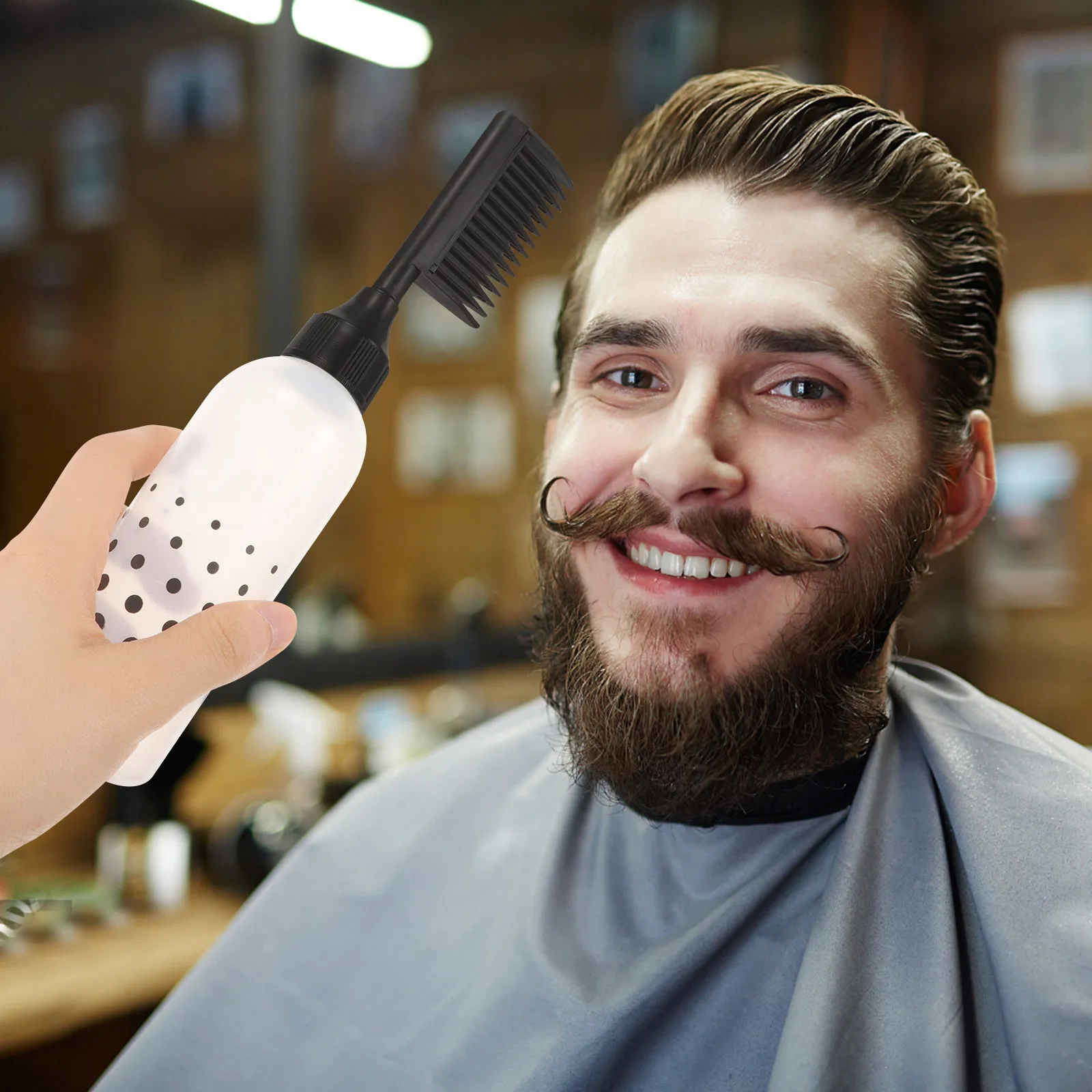 

Набор из 3-х флаконов-расчесок для окрашивания волос: премиум-аппликаторы для коррекции цвета у корней, нанесения масла после химической завивки, для использования в салонах, дома и парикмахерских.