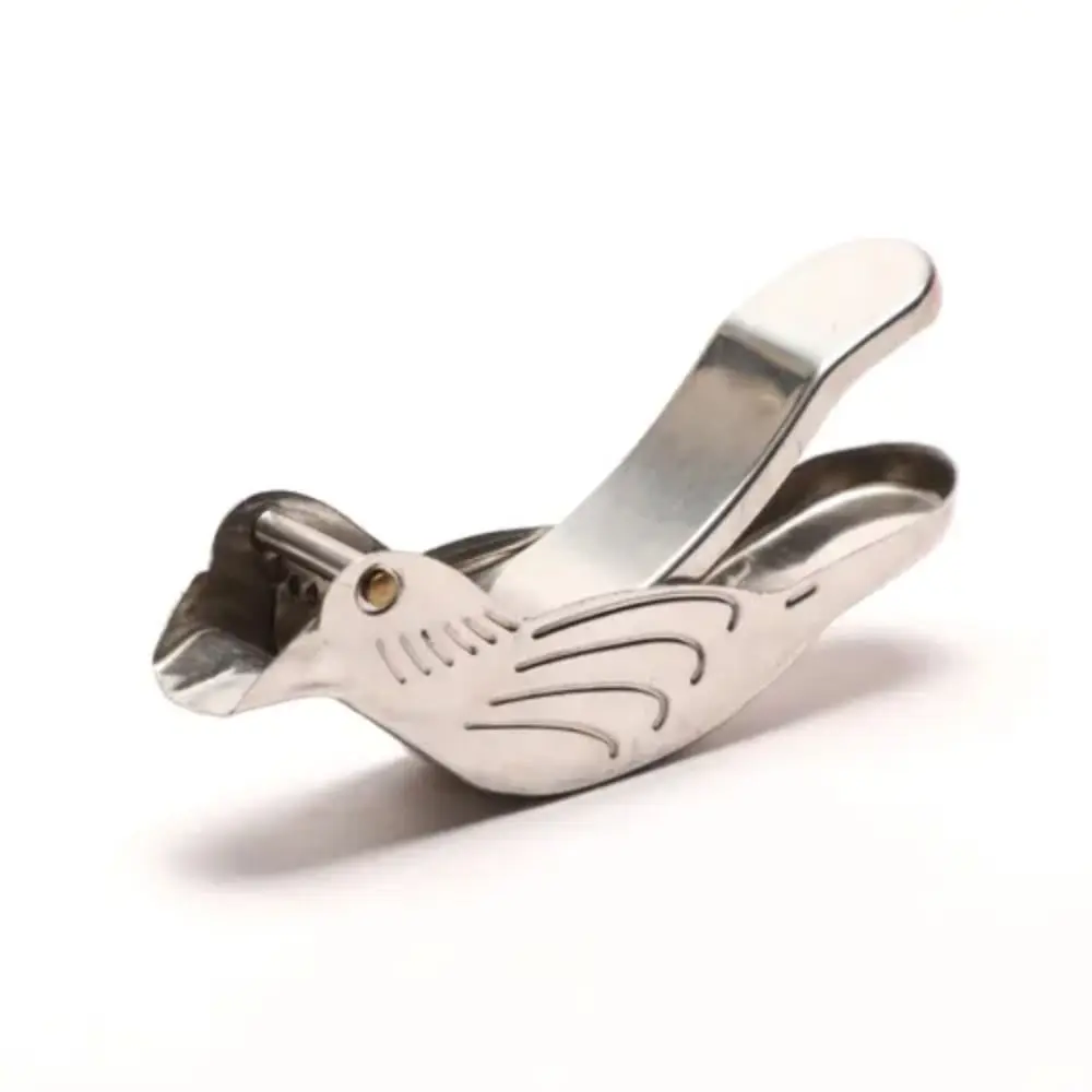 Creative Hand Pressed Bird Shape Lemon Clip Round Metal 304 Stainless Steel Fruit Juicer Manual Orange Squeezer Citrus 5