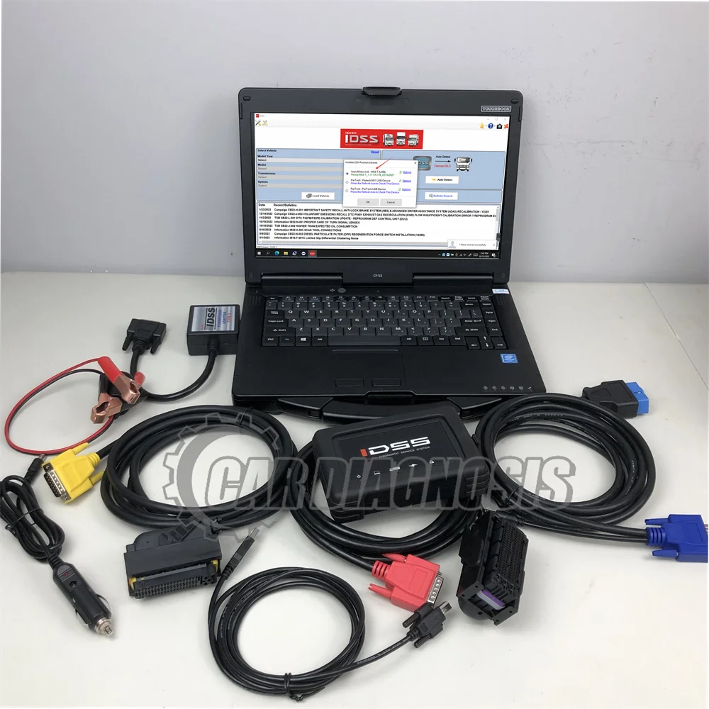 

MX2-T CF 53 CF53 Isuzu IDSS Diagnostic Kit G-IDSS E-IDSS Vehicle Excavator Truck Engine Diagnostic Scanner Tool
