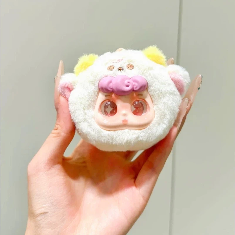 

Подлинная серия Sweet Puff Friend Gathering, слепая коробка, модная игрушка, милая плюшевая кукла, брелок для ключей, сумка, очаровательный подарок для девочек и женщин