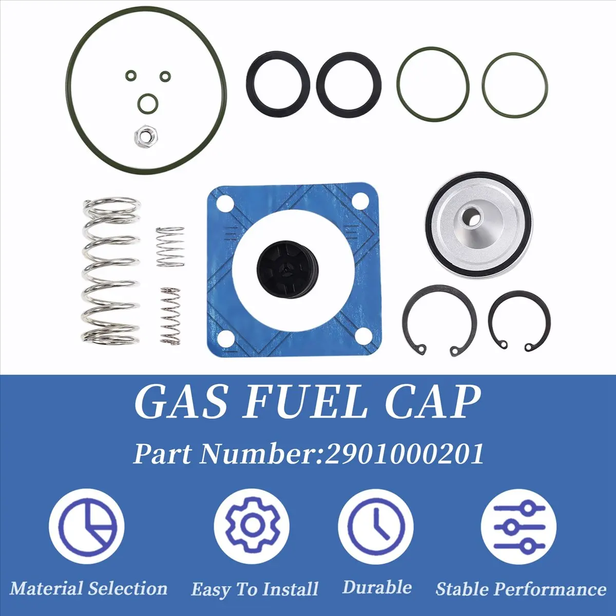 Super Sale Compressor Spare 2901000201 Intake Valve Discharge Valve Repair Kit for Atlas Copco Compressors