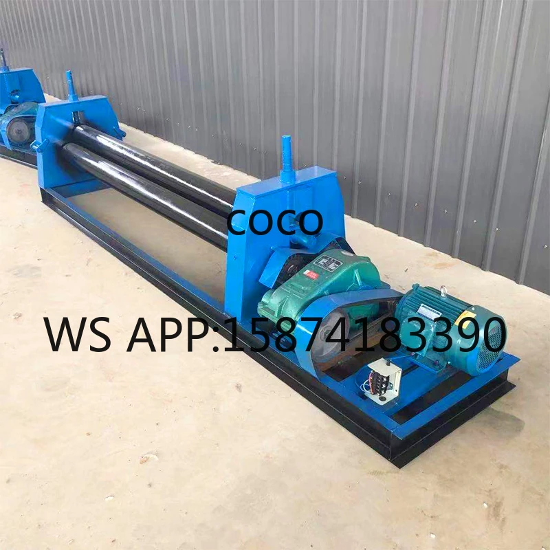 Automatic Hydraulic 3 Roller Plate Rolling Machine Factory Direct Heavy Duty Steel Sheet Bending Machine Metal Plate Roller