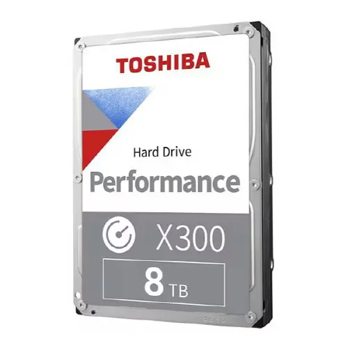 Toshiba X300 8TB 3.5 Inch HDD Hard Disk HDWR780 (SATA3/7200RPM/512M)