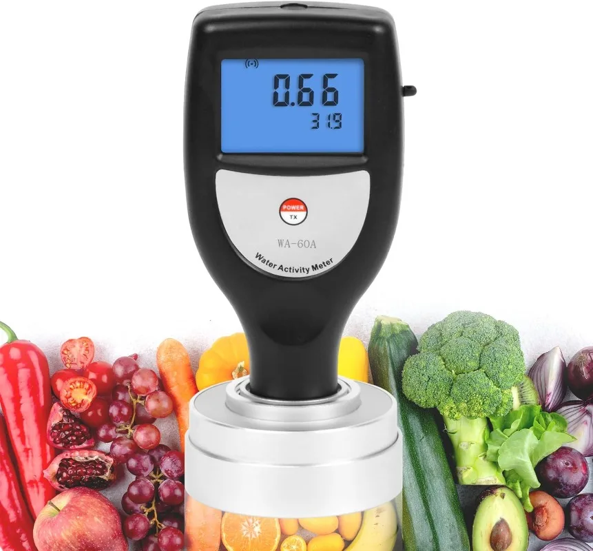 

Измеритель активности воды Портативный тестер активности воды Тестер безопасности фруктов и овощей Умный тестер активности воды в еде