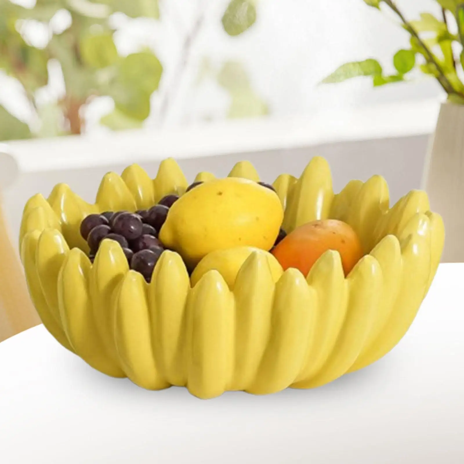 

Ceramic Fruit Bowl Snack Ceramics Fruit Shaped Bowl for Kitchen House Warming Gift Wedding Gift Fruit and Vegetable Storage Keys