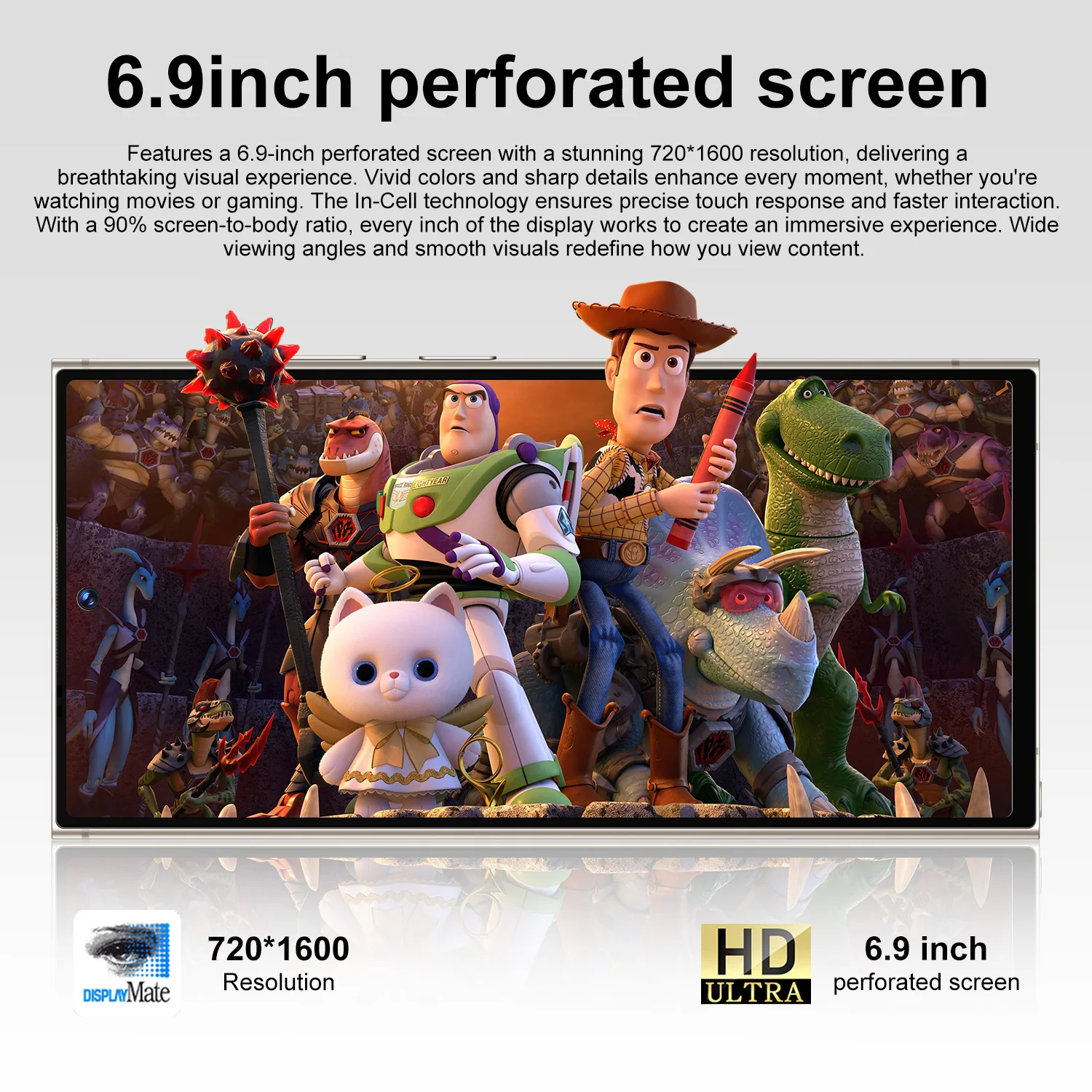 IVMI Global Note30 Ultra Smartphone Android 10 4GB RAM 64GB ROM 16MP Google Play Store Face ID 4G Network Wifi Mobile Phones