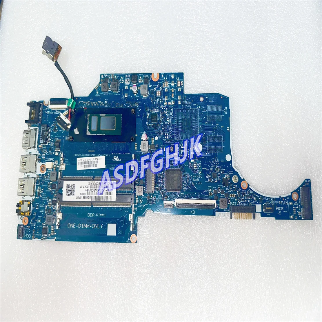 

L51274-601 для материнской платы ноутбука HP 14-CF Pentium 4417U CPU 6050A 2992901 ТЕСТ ОК