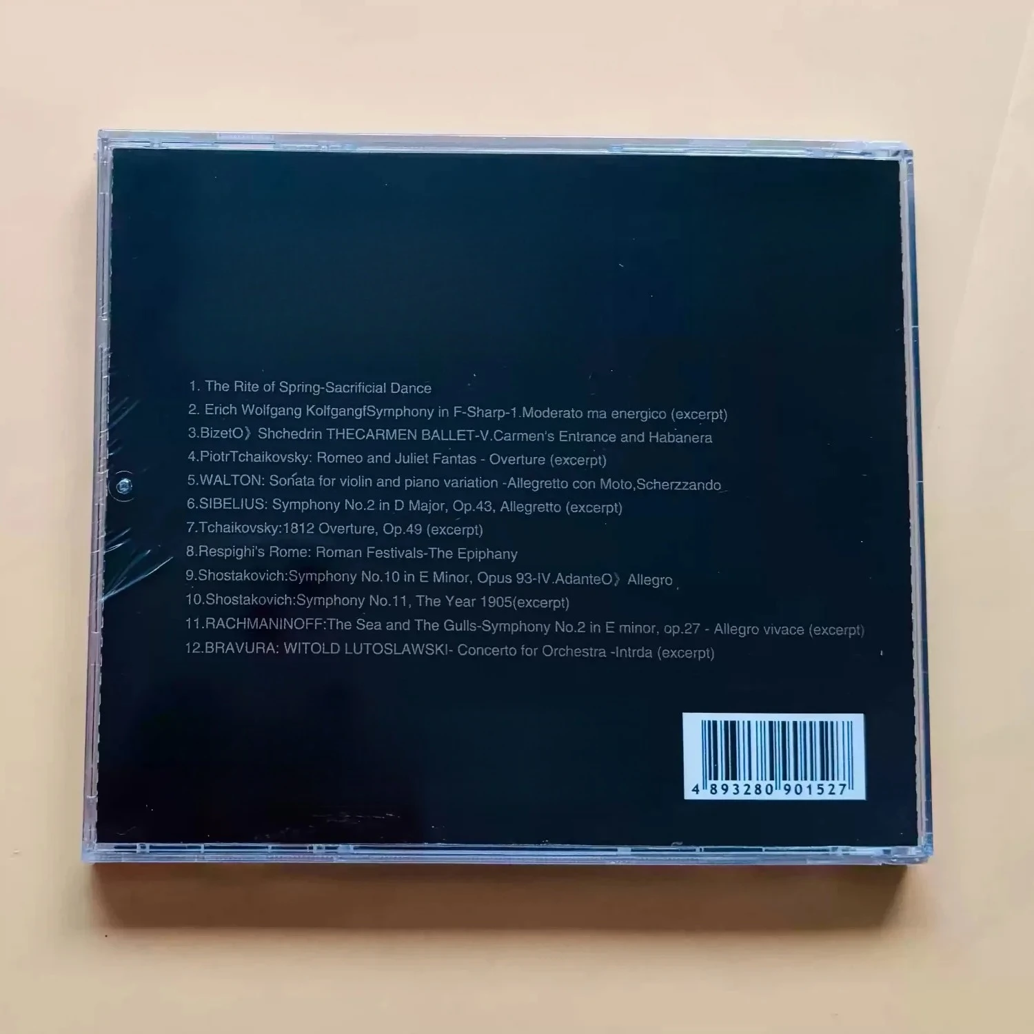 CD de Áudio de Teste Audiófilo de Alta Resolução 24bit 192kHz, Capa de Foto para Equipamento de Painel Frontal de Amplificador de Potência Hi-End