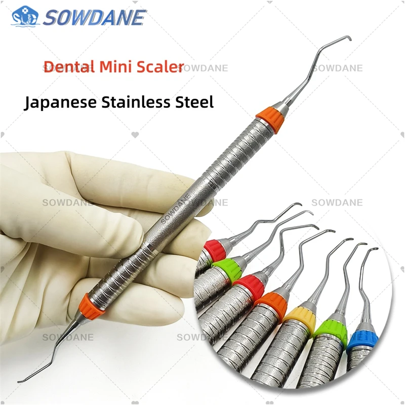 

New Japanese Stainless Steel Tip Dental MINI Gracey Curettes Scaler Subgingival Scaler Dentist Teeth Cleaning Tool