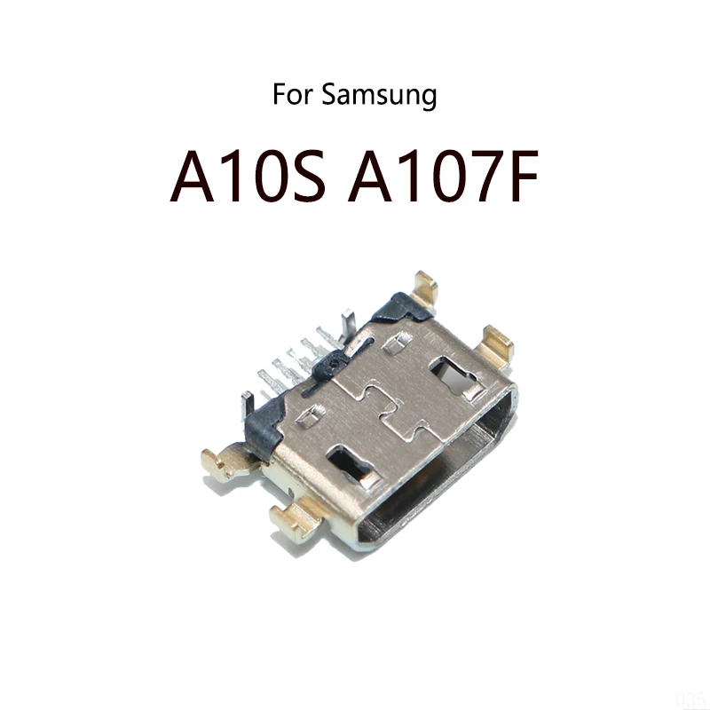 10PCS/Lot For Samsung Galaxy A10S A107F SM-A107F Micro USB Charging Dock Charge Socket Port Jack Connector